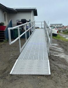 Kasilof Wood and Metal, LLC Residential and Commerical staircase ramps