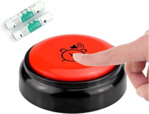 Talking Button Alarm Clock for The Blind and Visually Impaired, Elderly