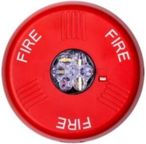 Ceiling Fire Alarm with strobe