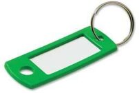 ID Key Tags with Ball Chain