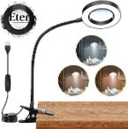 10x Magnifying Glass with light, clip