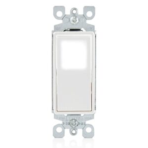 LED Illuminated Light Wall Switch