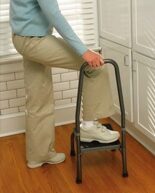Handrail Foot Stool