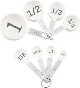 Easy to Read Measuring Cups & Spoons Set