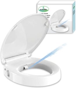 Bidet Toilet Seat Riser Round
