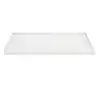Classic 500 60 in. L x 32 in. W Alcove Shower Pan Base with Right Drain in High Gloss White