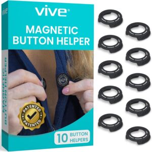 Magnetic Button Helper